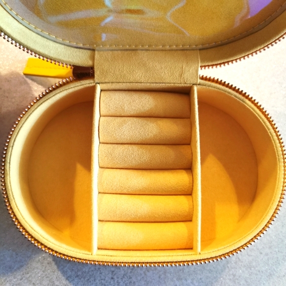 Lisa Angel Travel Jewellery Box Yellow - Picture 3 of 4